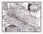 ORTELIUS, ABRAHAM: MAP OF PANNONIA AND ILLYRICUM